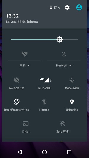 Desactive Ubicación