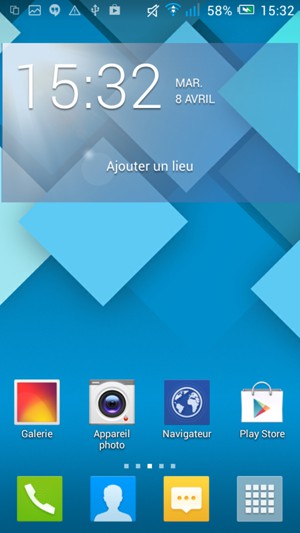 Sélectionnez Appli