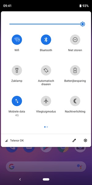 Schakel Wifi en Bluetooth uit