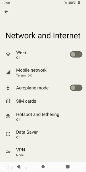 Select Mobile network