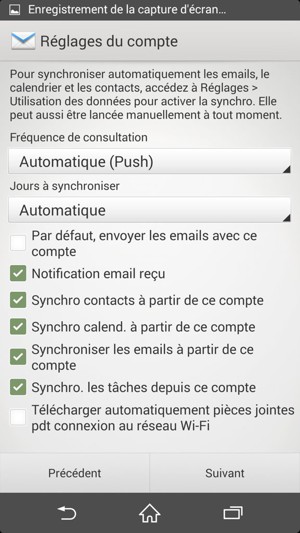Sélectionnez Suivant