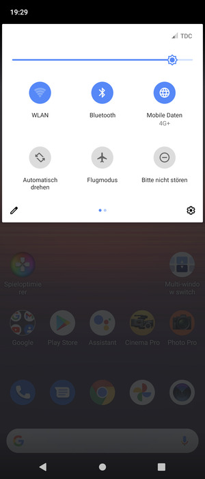 Schalten Sie WLAN und Bluetooth aus