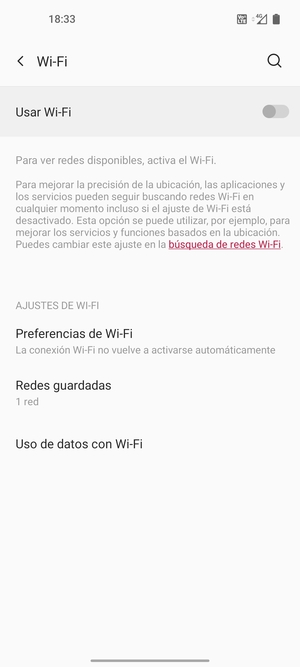 Active Usar Wi-Fi