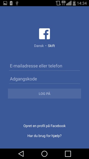 Din app er klar til brug