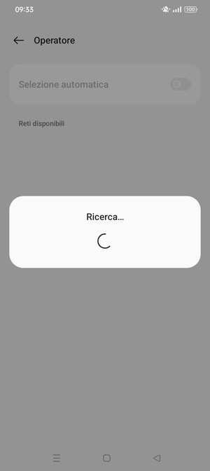 Attendi il completamento della ricerca