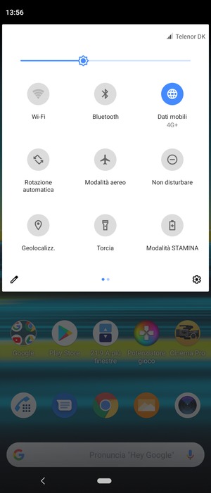 Seleziona Modalità STAMINA