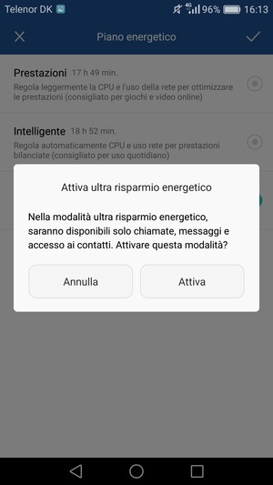 Seleziona Attiva