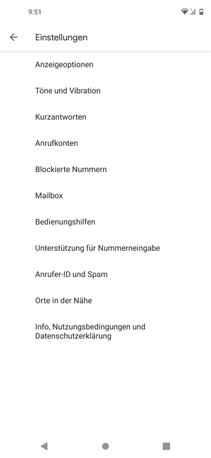 Wählen Sie Mailbox