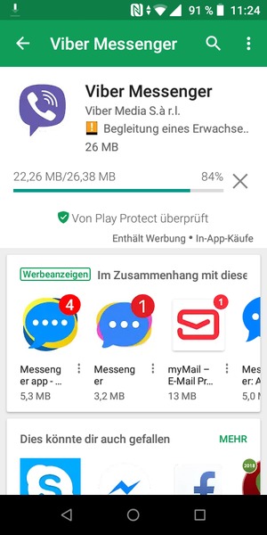 Warten Sie, bis der Installationsprozess  beendet ist