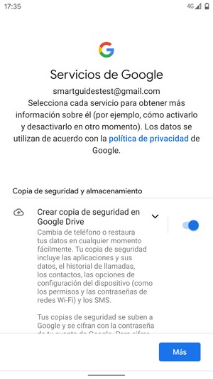 Seleccione Más