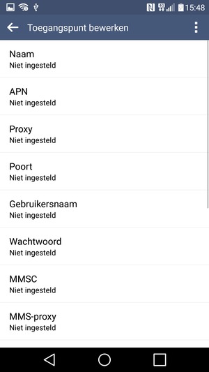 Voer mms-gegevens in