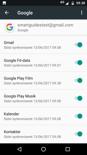 Vælg Menu-knappen