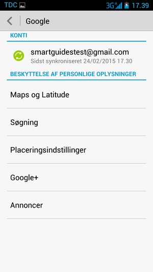 Vælg din konto