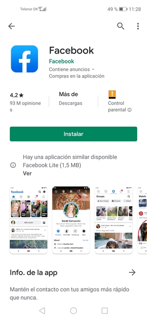 Seleccione Instalar