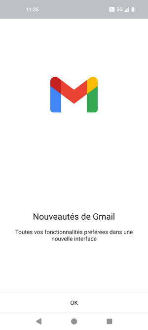 Sélectionnez OK