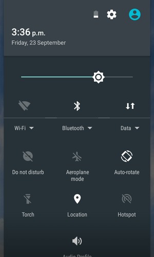Turn off Bluetooth