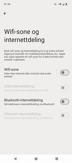 Velg Wifi-sone