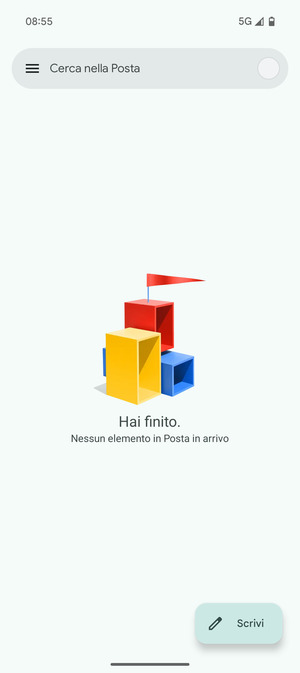 Il tuo account è pronto per l'uso