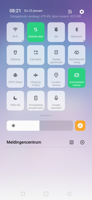 Schakel Energiebesparingsmodus in