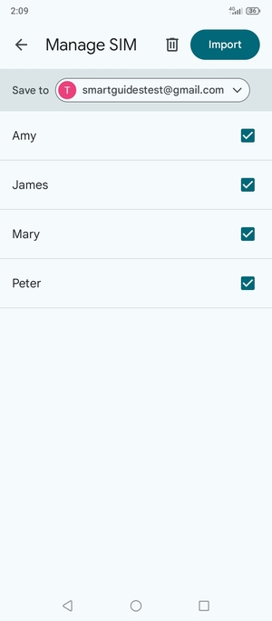 Select Import