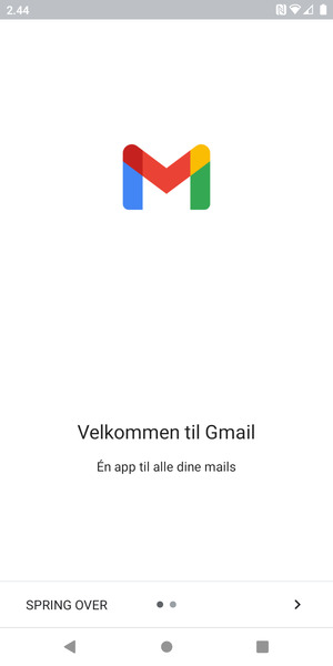 Vælg NÆSTE