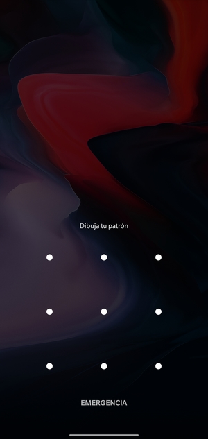 El teléfono ha sido asegurado con un bloqueo de pantalla