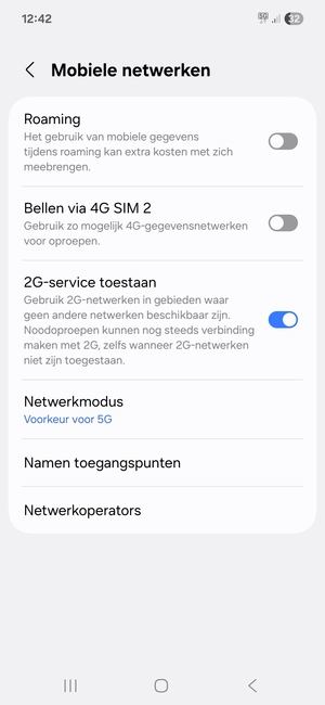 Selecteer Namen toegangspunten