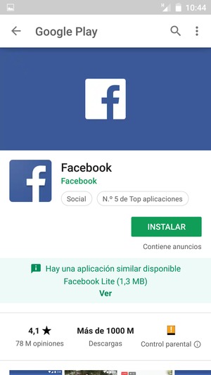Seleccione INSTALAR