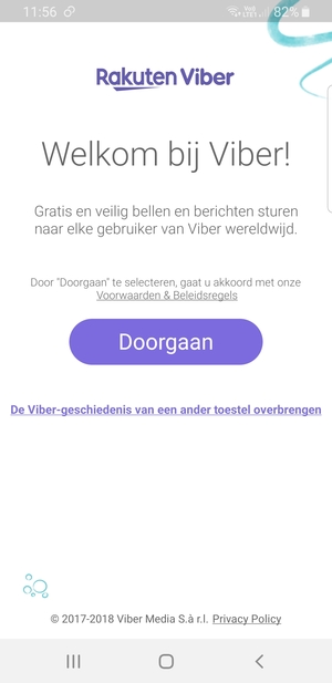 Uw app is klaar voor gebruik