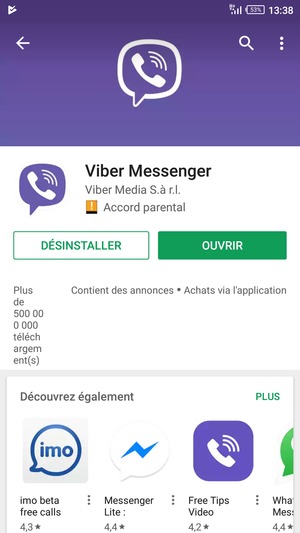 Sélectionnez OUVRIR