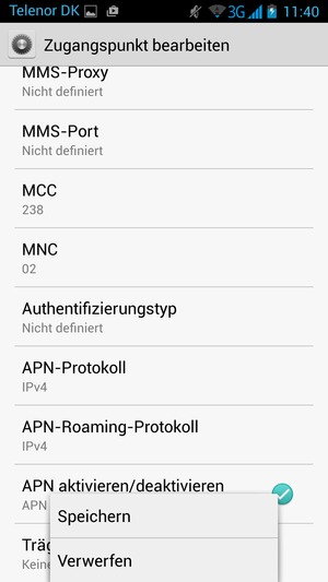 Wenn Ihr Bildschirm sieht wie folgt aus, wählen Sie die Menü-Taste und wählen Sie Speichern