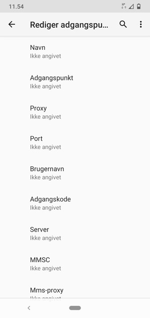 Indtast MMS-oplysninger