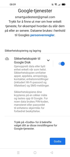 Velg Godta