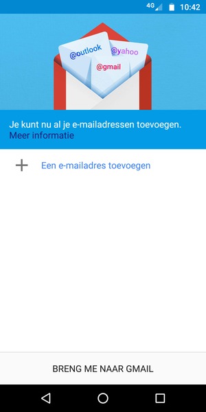 Selecteer Een e-mailadres toevegen