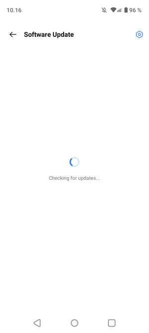 Wait for the search to finish