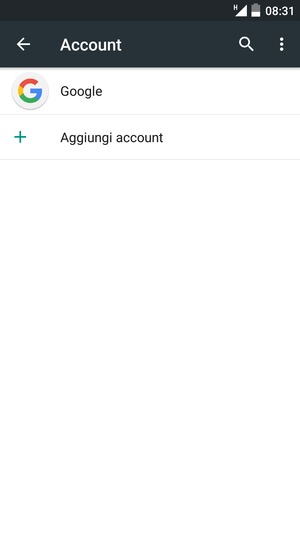 Seleziona Google
