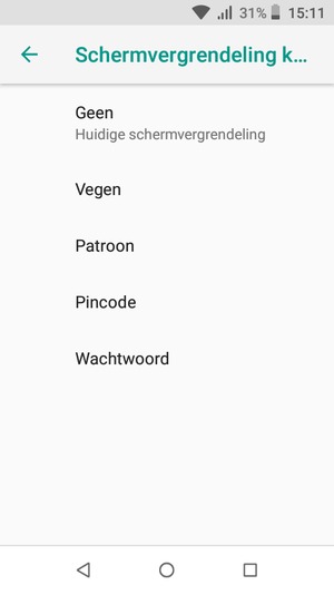 Selecteer Patroon