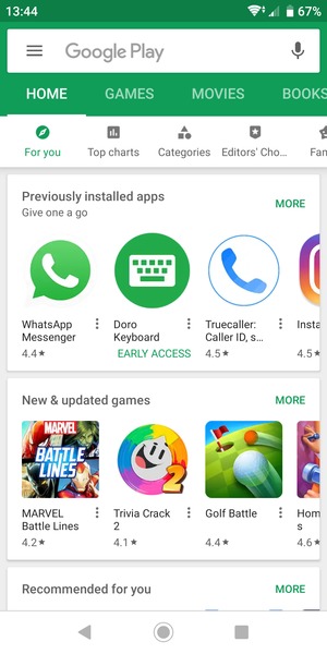 Select the Search bar