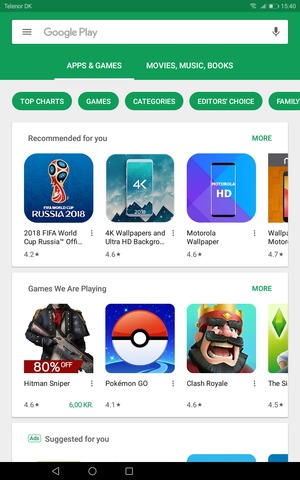 Select the Search bar