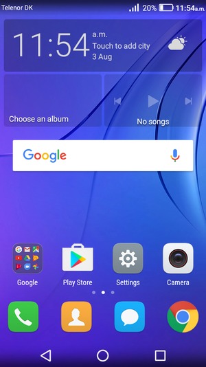 Select Settings
