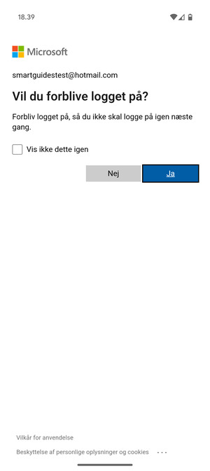 Vælg din foretrukne mulighed