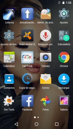 Seleccione Ajustes