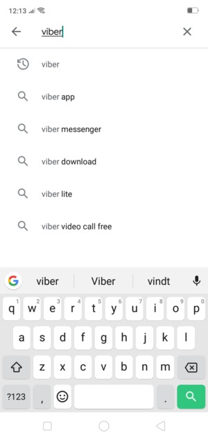 Voer de app-naam in en selecteer Zoeken