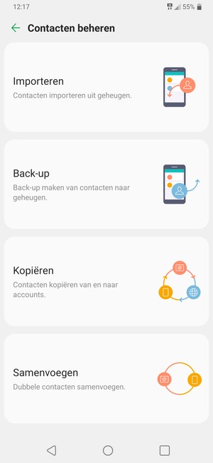 Selecteer Importeren