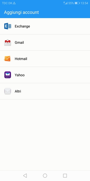 Seleziona Gmail