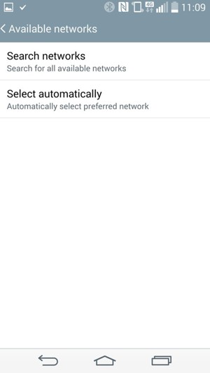 Select Search networks