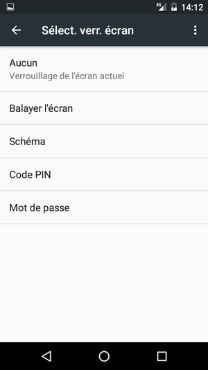 Sélectionnez Schéma