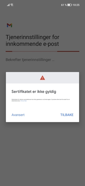 Velg Avansert
