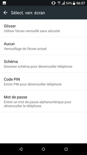 Sélectionnez Schéma