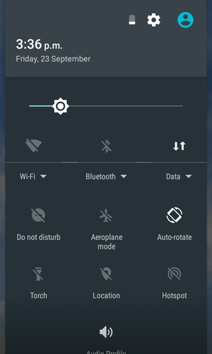 Select Settings